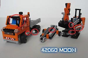 Набор LEGO MOC-6206 Lego 42060 MODs: Overall Improvements!