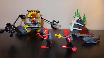 Набор LEGO MOC-6339 60092 Deep Crawler