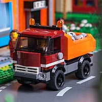 Набор LEGO MOC-6343 2017 legocity dump truck