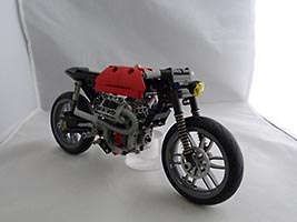Набор LEGO MOC-6406 [MOC] LEGO TECHNIC GUZZI CAFE RACER