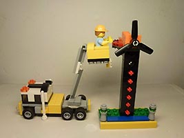 Набор LEGO MOC-6482 Сборщик вишни и ветряная мельница