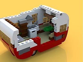 Набор LEGO MOC-6515 Shasta Airflyte