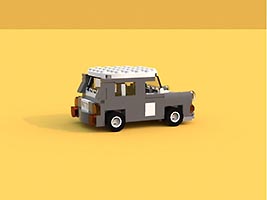 Набор LEGO MOC-6529 Моррис Мини-Купер