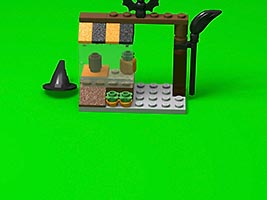 Набор LEGO MOC-6620 Витрина к Хеллоуину