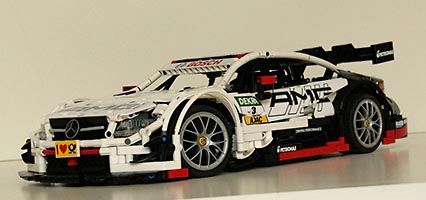 Набор LEGO MOC-6687 Mercedes-Benz AMG C63 DTM - bodywork &AMG& (only)