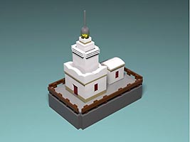 Набор LEGO Маленький белый маяк