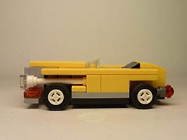 Набор LEGO MOC-7012 Классический автомобиль и автовоз
