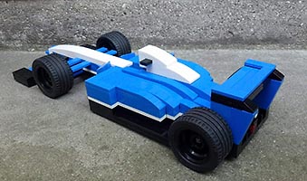 Набор LEGO MOC-7256 Болид 'Формула-1'