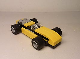Набор LEGO MOC-7328 Болид 'Формула-1' из 1960-х