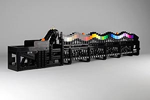 Набор LEGO MOC-7456 Rainbow Wave GBC