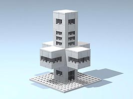 Набор LEGO MOC-7462 Кривой дом