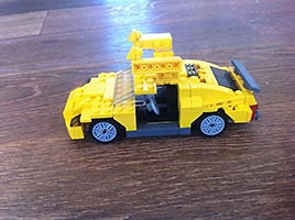 Набор LEGO MOC-7610 Модификация автомобиля из набора 4939
