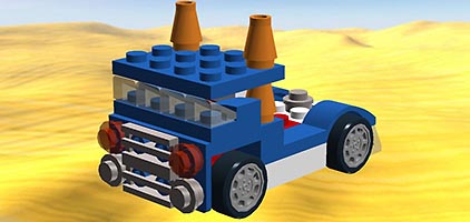 Набор LEGO MOC-7660 31027 alternate Semi-Truck