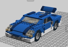 Набор LEGO MOC-7856 Custom Car