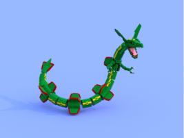 Набор LEGO Покемон Рейкваза
