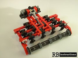 Набор LEGO cultivator for Claas Xerion 5000 (Grubber)