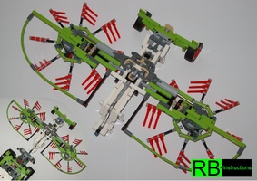 Набор LEGO Rake for Claas Xerion 5000 (Schwader)