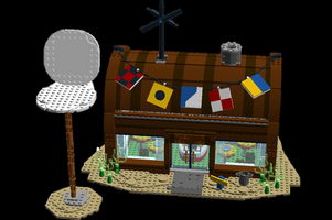 Набор LEGO MOC-8471 Ресторан Красти Краб