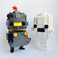 Набор LEGO Brickheadz MOC - Black Monarch&#39;s Ghost