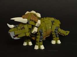 Набор LEGO MOC-8818 Трицератопс