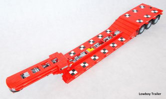 Набор LEGO MOC-8853 Lowboy Gooseneck Trailer