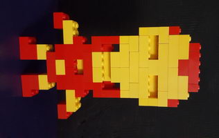 Набор LEGO MOC-9166 Basic Iron Man