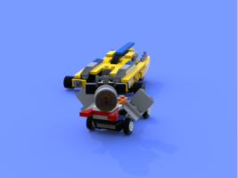 Набор LEGO MOC-9237 31060 Future Police Force Assault Vehicle + Criminal Getaway Vehicle Alternate MOC