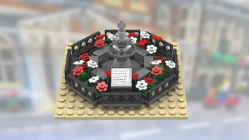 Набор LEGO MOC-9303 Фонтан на площади