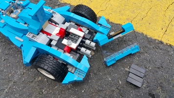 Набор LEGO MOC-9389 Volkswagen Advanced F1 Racing Car