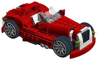 Набор LEGO RU-0002 Ретро автомобиль