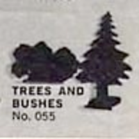 Набор LEGO 055 Деревья и кусты