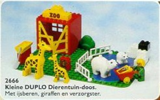 Набор LEGO 2666 Мини-зоопарк