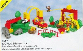Набор LEGO 2667 Парк с животными