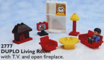 Набор LEGO 2777 Гостиная