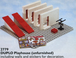 Набор LEGO 2779 Домик для игр без мебели