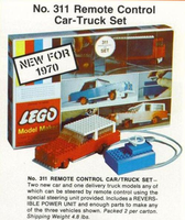 Набор LEGO 311-5 Remote Control Car/Truck Set