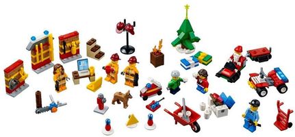 Набор LEGO Пожарный с кружкой