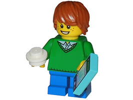 Набор LEGO 60099-8 Мальчик с телефоном и снежок