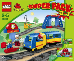 Набор LEGO 66361 Дупло Суперпак 3 в 1 (5608, 3774, 2734)