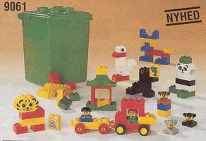 Набор LEGO 9061 Duplo Basic Green Bucket - 66 elements
