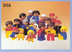 Набор LEGO 9158 Фигурки Дупло - 18 штук