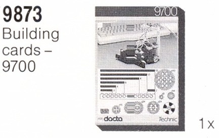 Набор LEGO 9873 Карточки для сборки - 9700