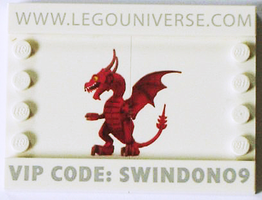 Набор LEGO lup04 Lego Universe Promo 2009 Swindon - Dragon