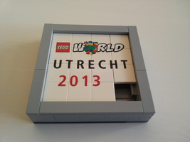 Набор LEGO lwp07 LEGO World Utrecht Puzzle Promo 2013