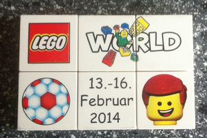 Набор LEGO lwp08 LEGO World Denmark Puzzle Promo 2014