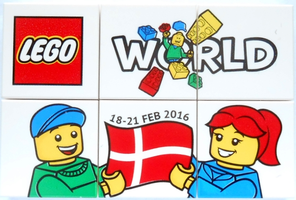 Набор LEGO lwp10 LEGO World Denmark Puzzle Promo 2016
