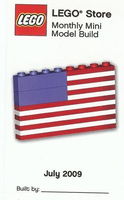 Набор LEGO MMMB010 Флаг США